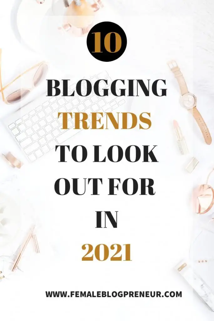 blogging trends
